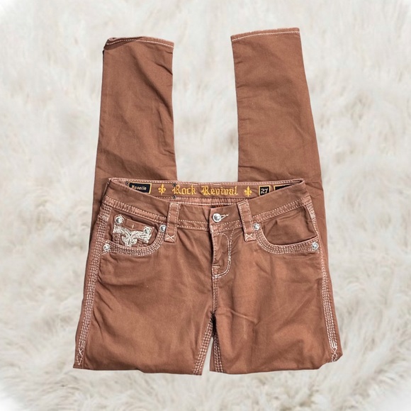 Rock Revival Roselle Ankle Skinny Jeans [H9] - Picture 4 of 10